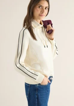 Cecil Pullover & Sweatshirts*Sportives Sweatshirt creamy white
