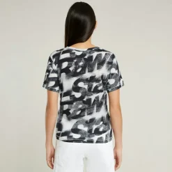 G-star Raw Shirts*Sprayed letters r t wmn lt chalk sprayed letters