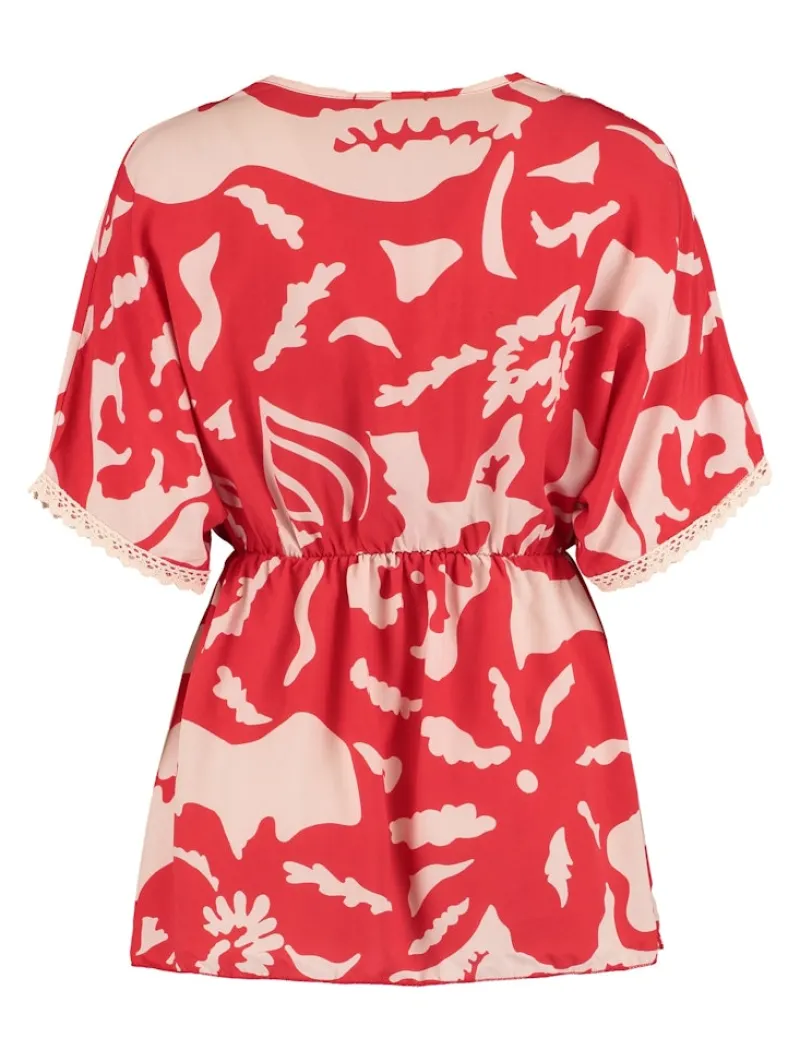 Hailys Blusen*SS V TP Si44ona 7527 red div