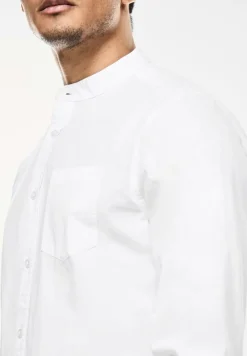 Street One Men Hemden|Big Boys*Stehkragen Hemd white