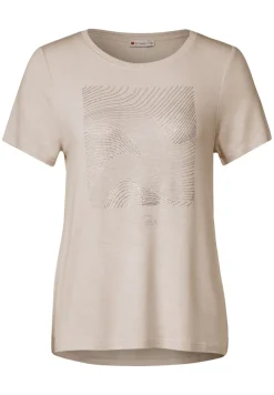 Street One Shirts*Steinchen Print Shirt smooth sand beige