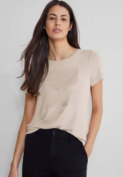 Street One Shirts*Steinchen Print Shirt smooth sand beige