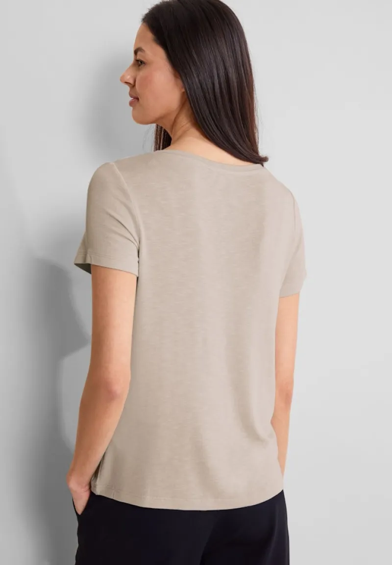 Street One Shirts*Steinchen Print Shirt smooth sand beige