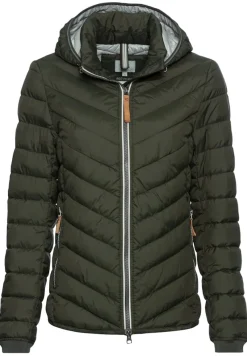 Camel Active Jacken*Steppjacke aus recyceltem Polyester forest