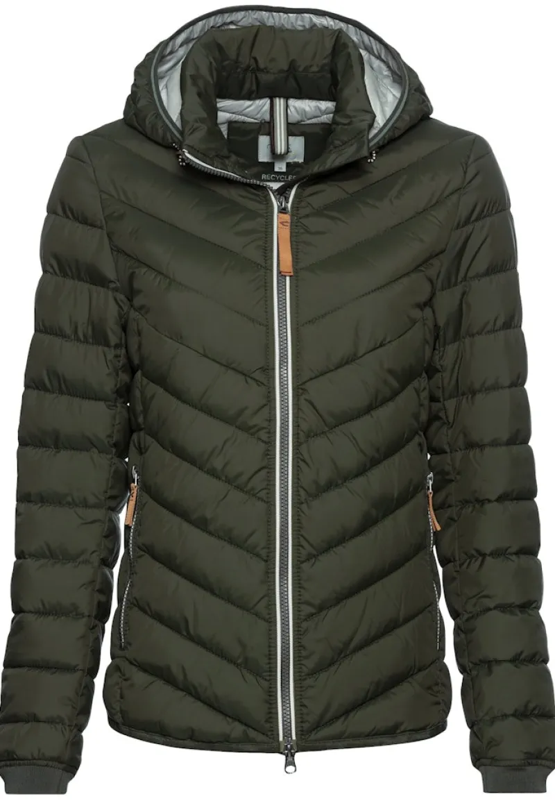 Camel Active Jacken*Steppjacke aus recyceltem Polyester forest
