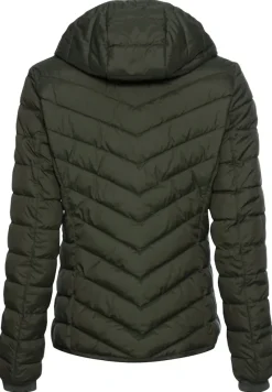Camel Active Jacken*Steppjacke aus recyceltem Polyester forest