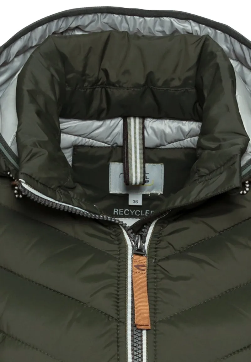 Camel Active Jacken*Steppjacke aus recyceltem Polyester forest