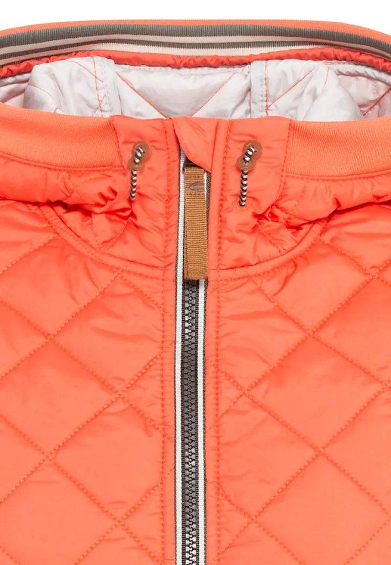 Camel Active Jacken*Steppjacke aus recyceltem Polyester nectarine