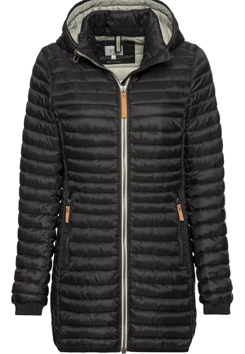 Camel Active Jacken*Steppjacke aus recyceltem Polyamid Black