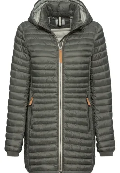 Camel Active Jacken*Steppjacke aus recyceltem Polyamid khaki