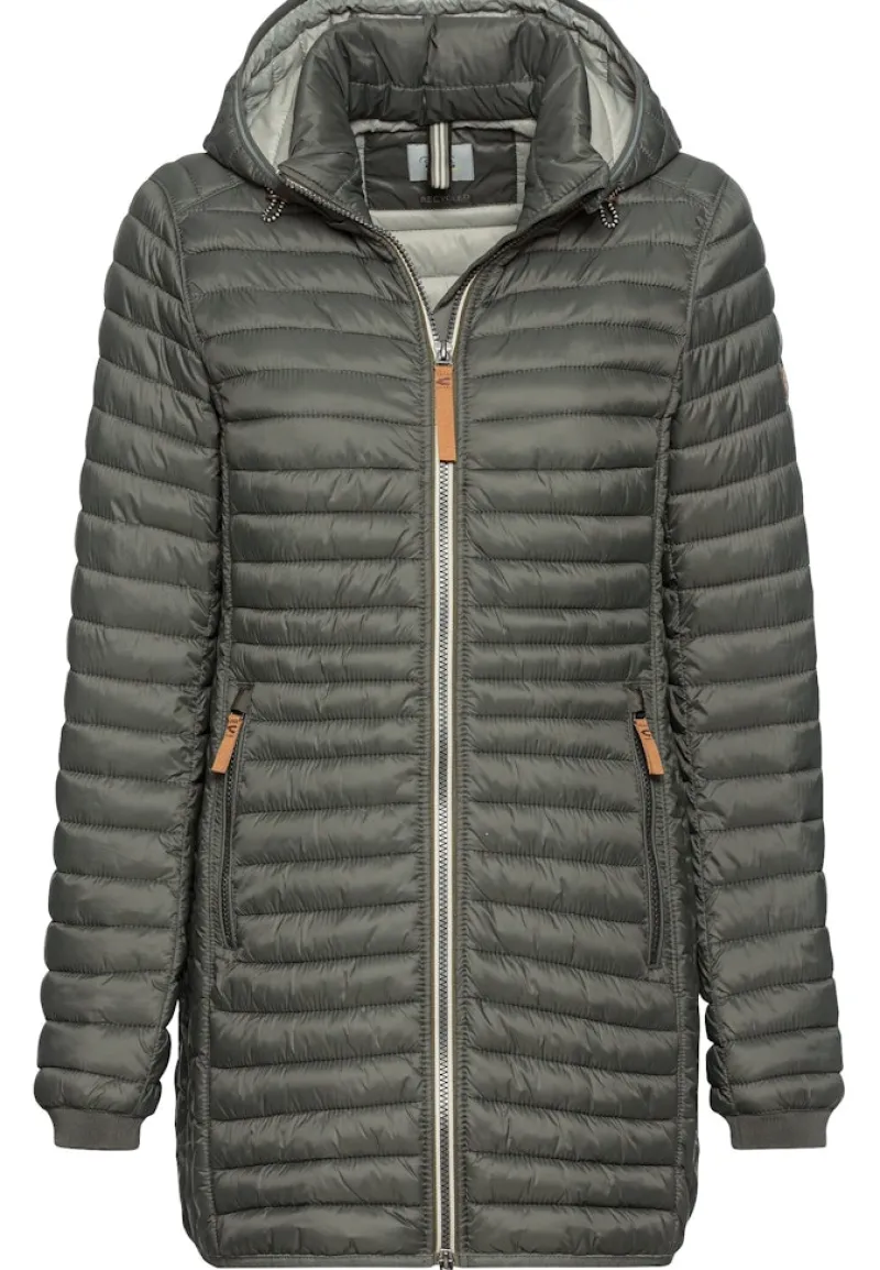 Camel Active Jacken*Steppjacke aus recyceltem Polyamid khaki