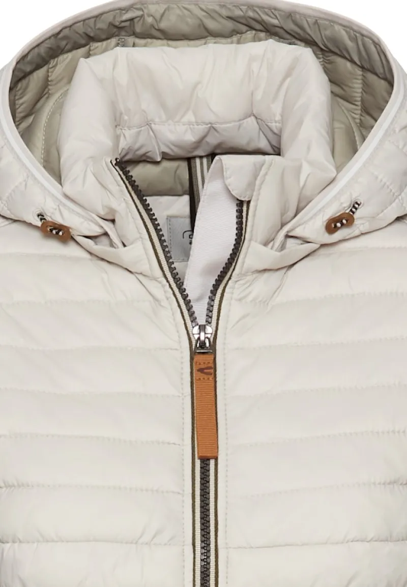 Camel Active Jacken*Steppjacke aus recyceltem Polyamid pearl