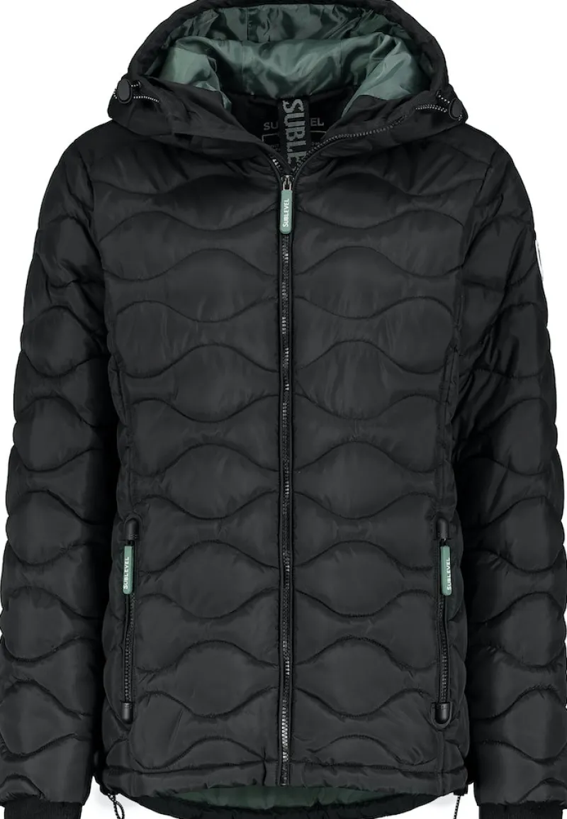 Eight 2 Nine Jacken*Steppjacke Black