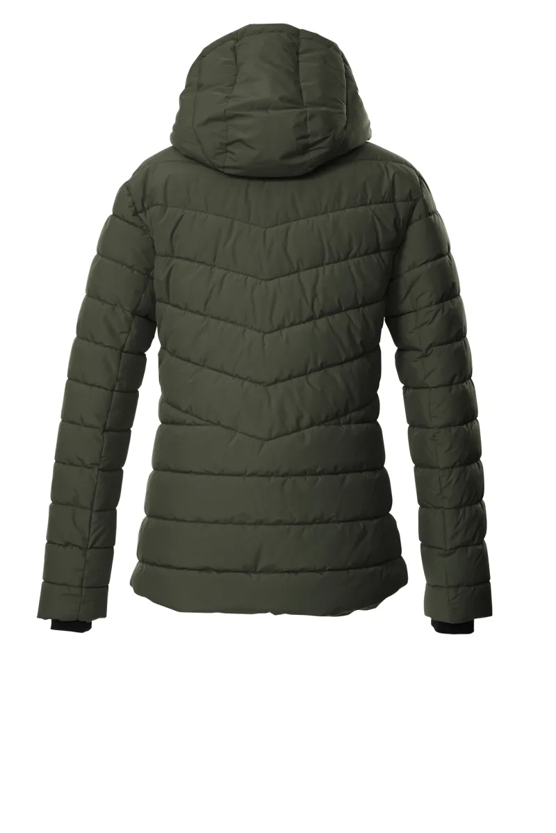 Giga.DX Jacken*Steppjacke mit abzippbarer Kapuze 00733 oliv