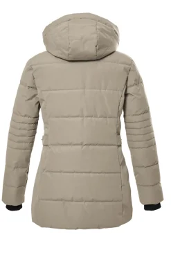 Giga.DX Jacken*Steppjacke mit abzippbarer Kapuze 00161-hellbeige1