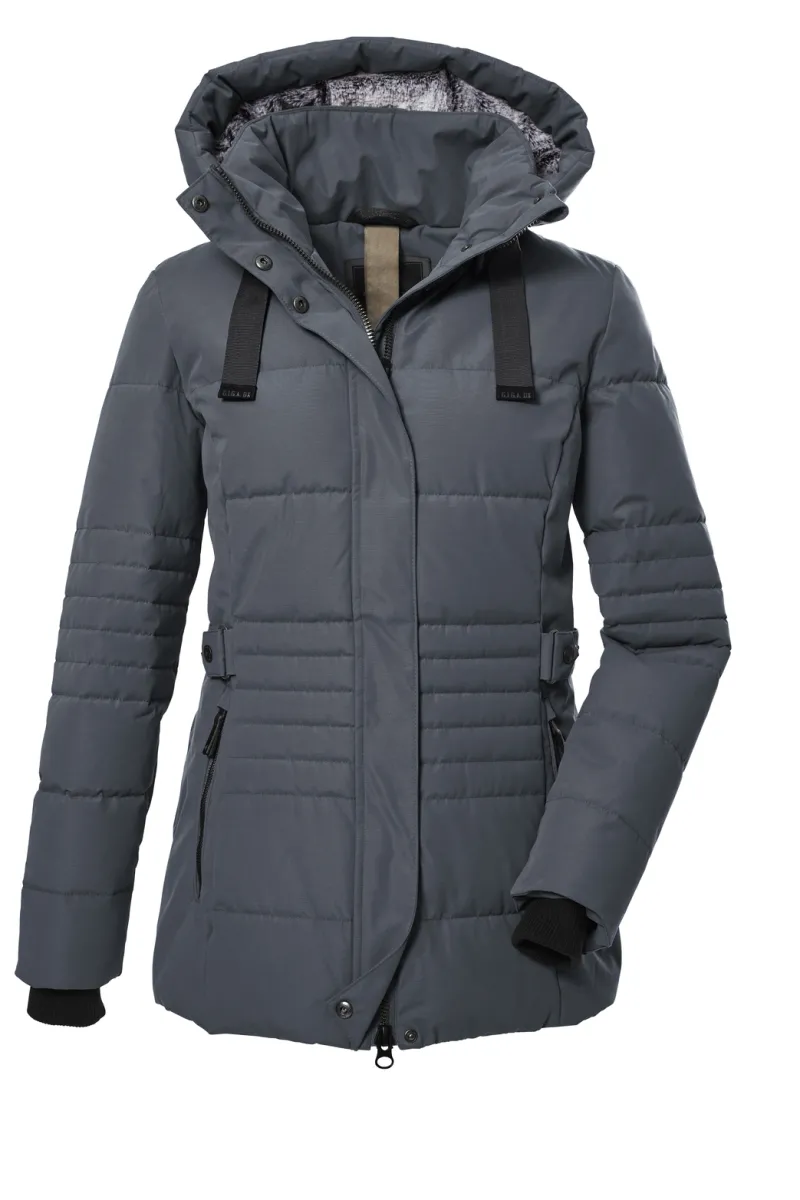 Giga.DX Jacken*Steppjacke mit abzippbarer Kapuze 00843 sturm