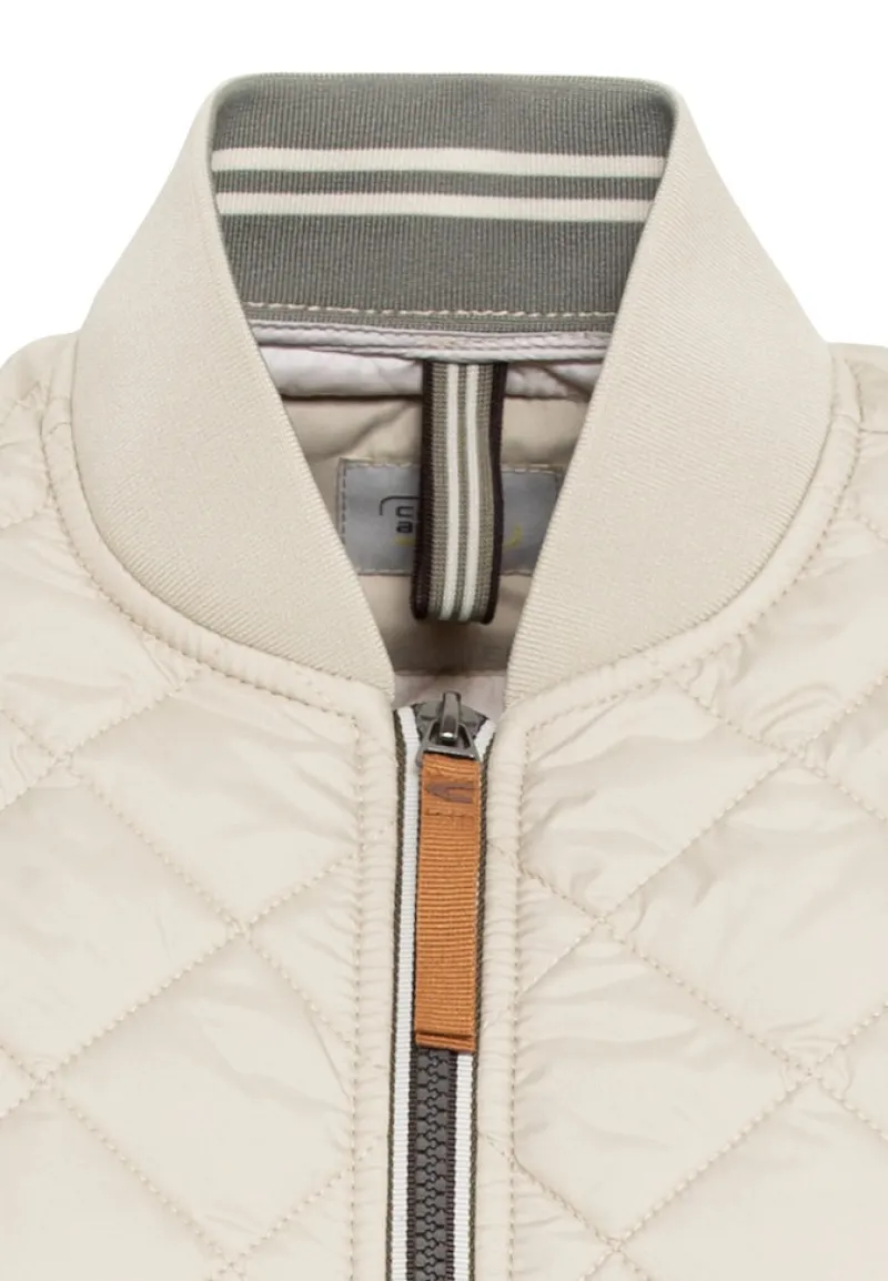 Camel Active Jacken*Steppmantel aus recyceltem Polyester light sage