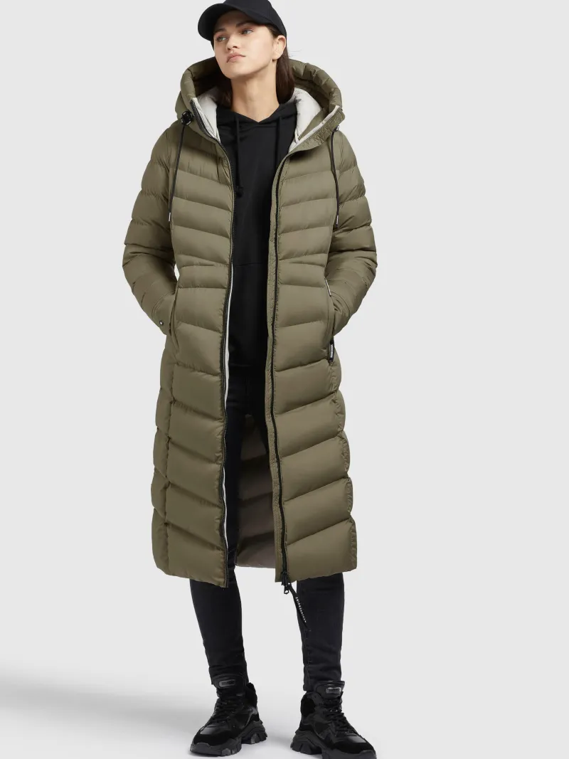 Khujo Jacken*Steppmantel Ingram3 Matt 348- Lmo-Green