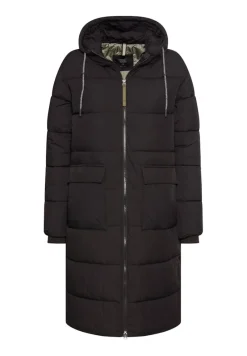 Camel Active Jacken*Steppmantel mit Kapuze Black