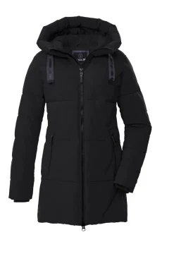 Giga.DX Jacken*Steppparka mit Kapuze 00200 black