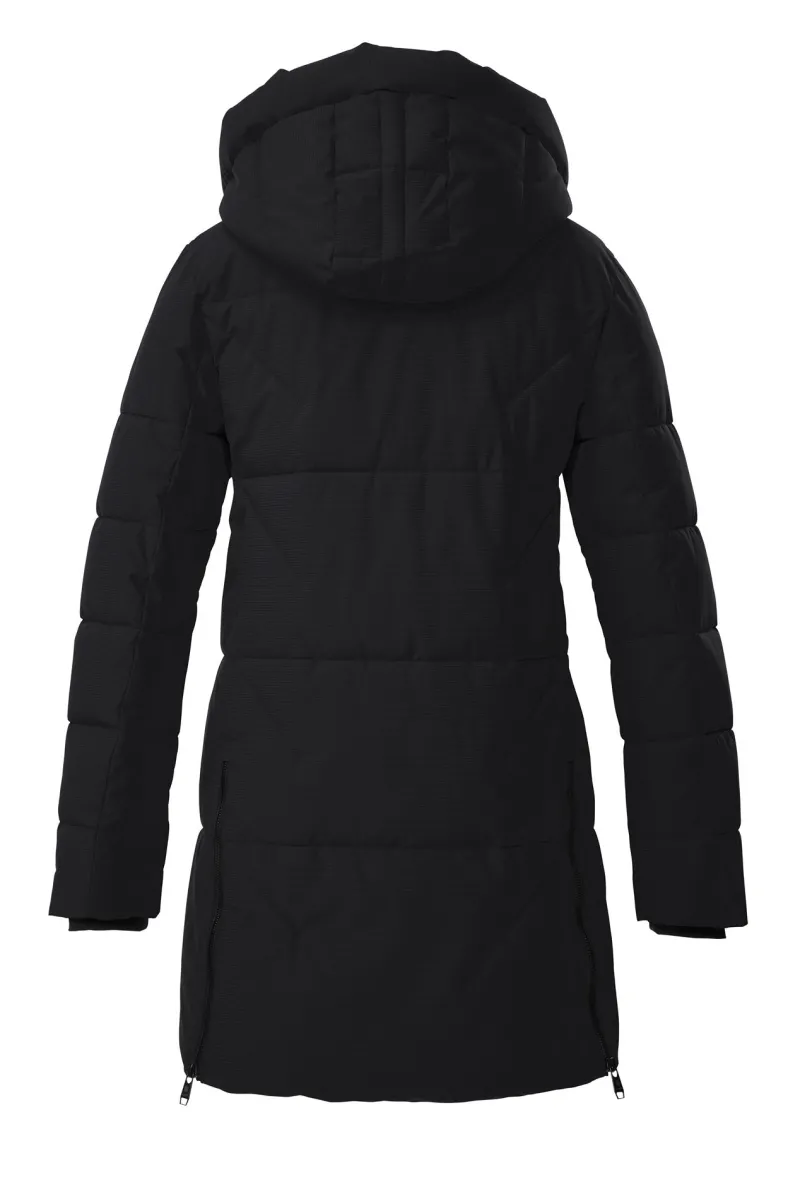 Giga.DX Jacken*Steppparka mit Kapuze 00200 black