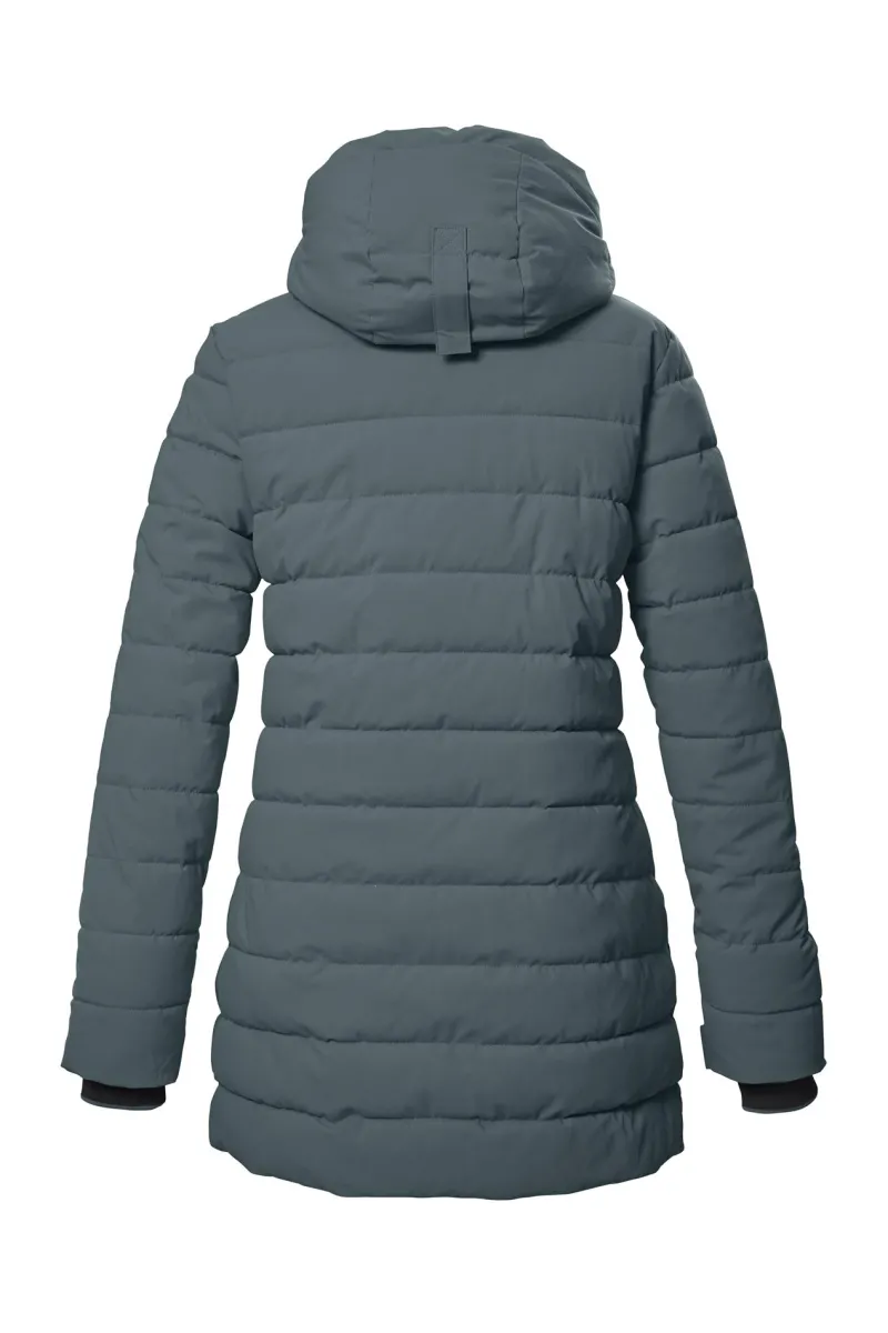 Giga.DX Jacken*Steppparka mit Kapuze 00824 blaugrau