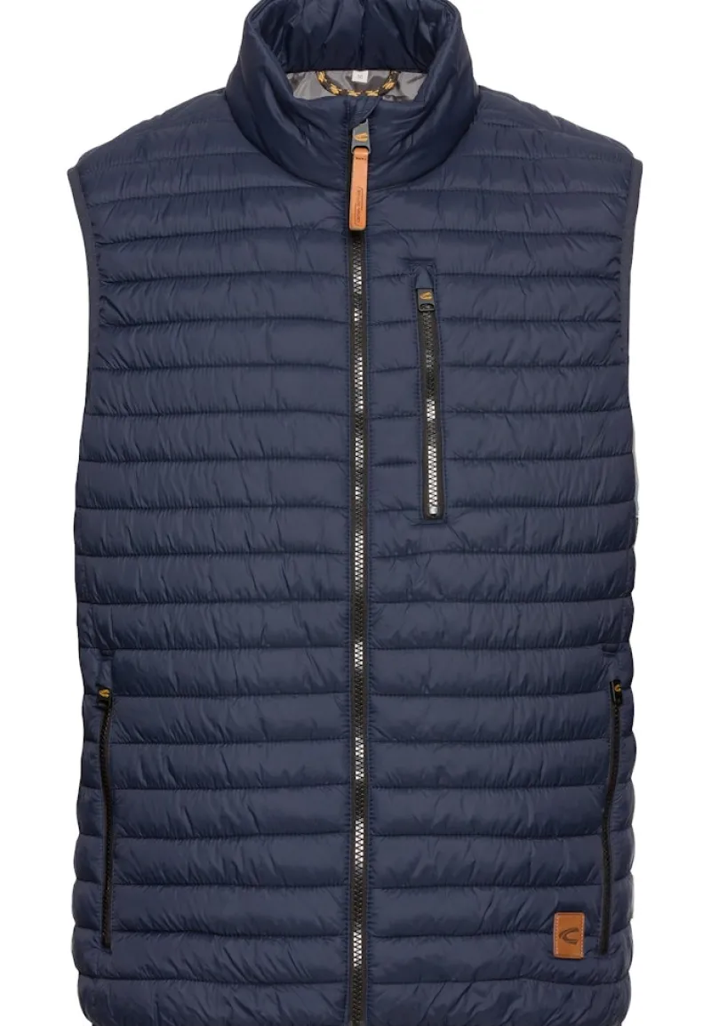 Camel Active Westen*Steppweste aus recyceltem Polyamid night blue