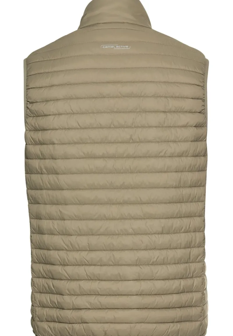 Camel Active Westen*Steppweste aus recyceltem Polyamid khaki