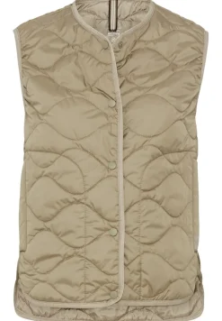 Camel Active Westen*Steppweste aus recyceltem Polyester sage