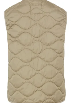 Camel Active Westen*Steppweste aus recyceltem Polyester sage