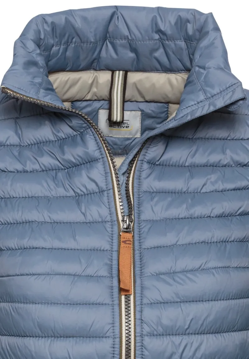 Camel Active Westen*Steppweste aus recyceltem Polyamid smoke blue