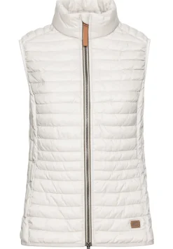Camel Active Westen*Steppweste aus recyceltem Polyamid pearl