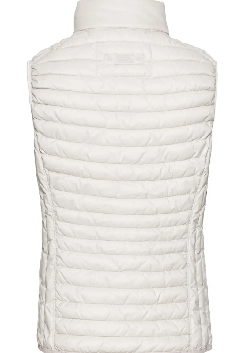 Camel Active Westen*Steppweste aus recyceltem Polyamid pearl