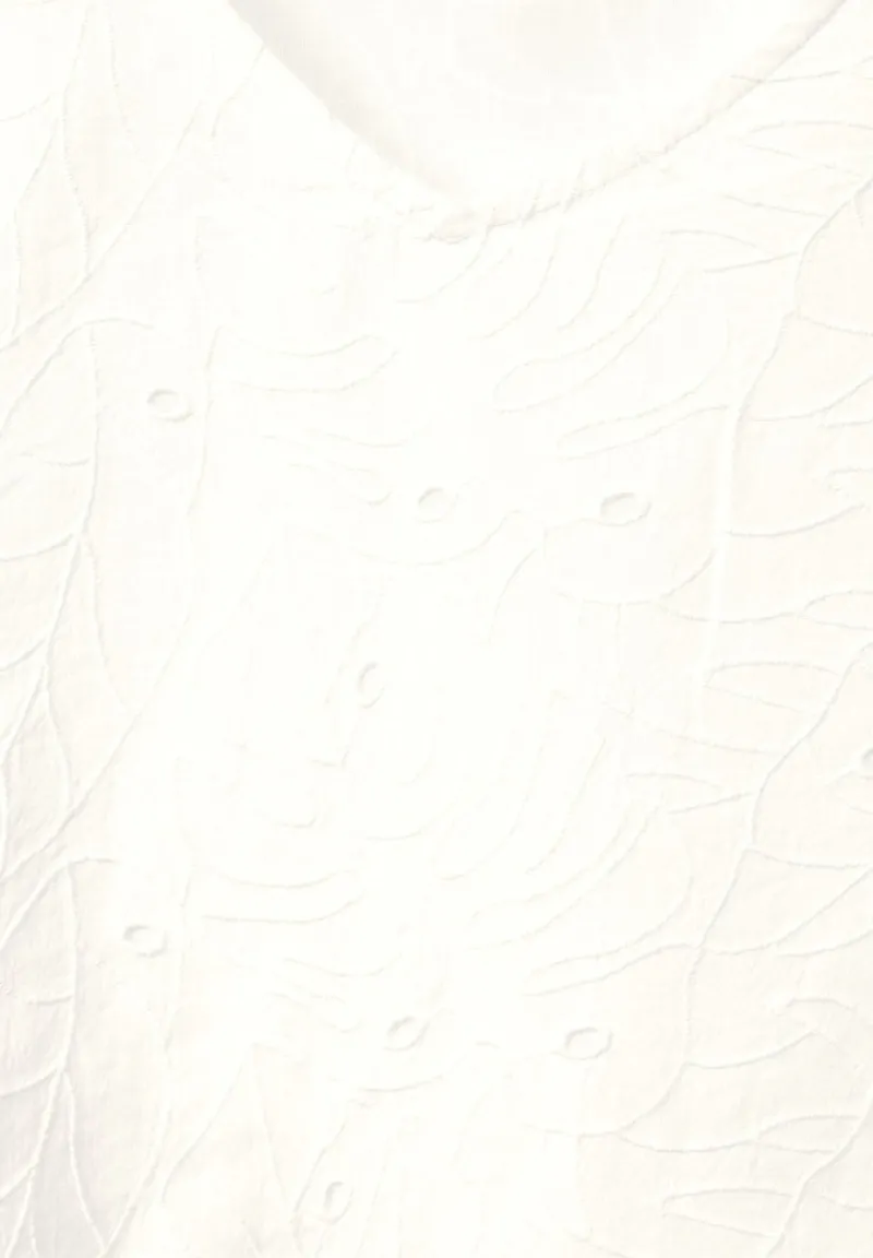 Cecil Blusen*Stickerei Bluse mit 3/4 Arm vanilla white