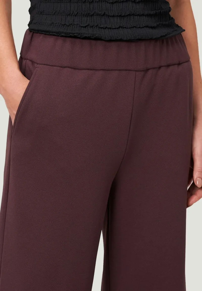 Zero Hosen*Stoffhose mit elastischem Bund 30 Inch palazzo