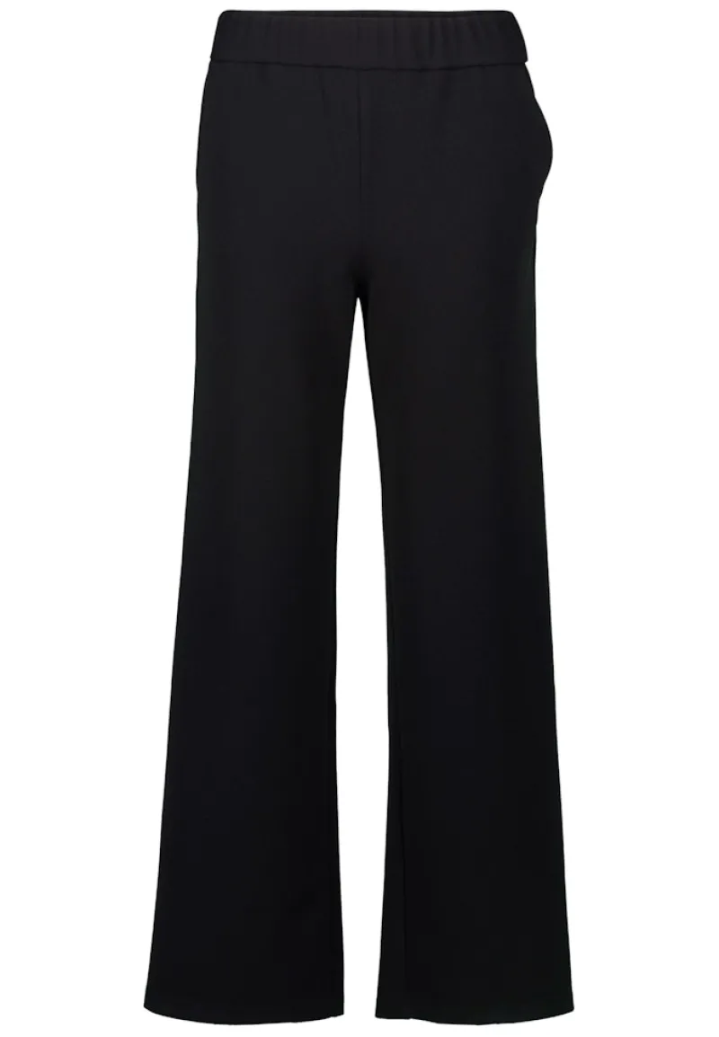 Zero Hosen*Stoffhose mit elastischem Bund 30 Inch black beauty