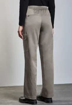 Street One Hosen*Straight Leg Cargo Hose ashen maple beige