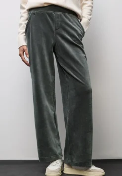 Street One Hosen*Straight Leg Cordhose Balsam Green