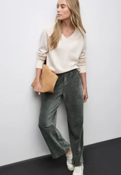 Street One Hosen*Straight Leg Cordhose Balsam Green