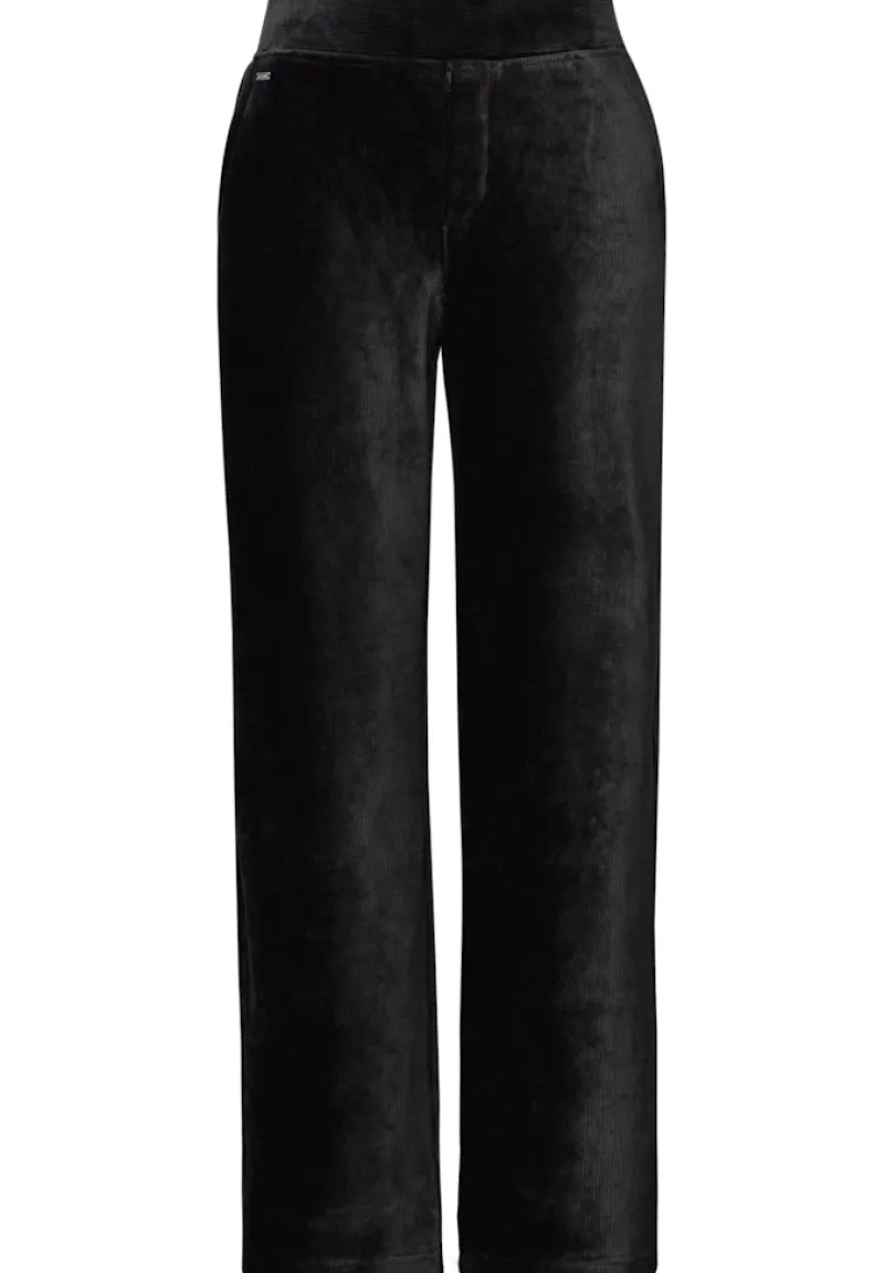 Street One Hosen*Straight Leg Cordhose Black