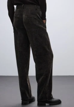 Street One Hosen*Straight Leg Cordhose darkest brown