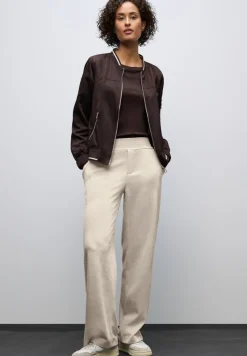 Street One Hosen*Straight Leg Cordhose malted beige