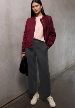 STREET ONE STUDIO Hosen*Straight Leg Cordhose shore grey