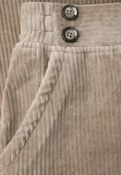 STREET ONE STUDIO Hosen*Straight Leg Cordhose tan brown