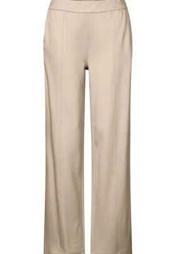 Street One Hosen*Straight Leg Hose barley beige