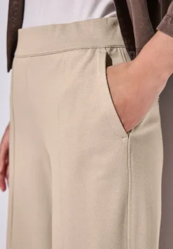 Street One Hosen*Straight Leg Hose barley beige
