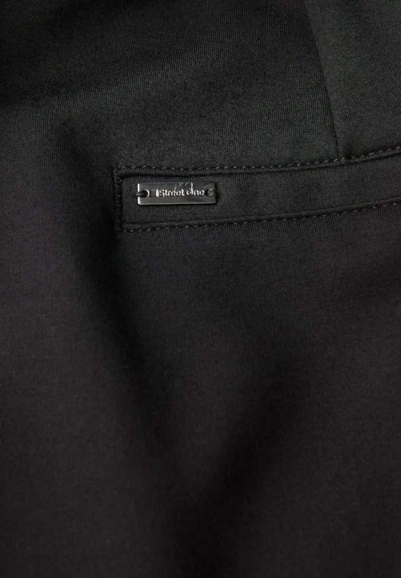 Street One Hosen*Straight Leg Hose Black