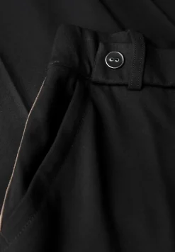 Street One Hosen*Straight Leg Hose Black