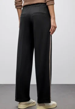 Street One Hosen*Straight Leg Hose Black