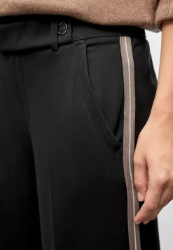 Street One Hosen*Straight Leg Hose Black